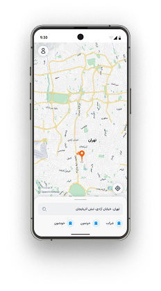 انتخاب مبدأ و مقصد